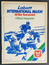 Load image into Gallery viewer, 1978 London Gardens Labatt Cup Hockey Program Autographed By Roger Neilson