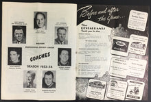 Load image into Gallery viewer, 1953 Western Professional Hockey League Program & Ticket Canucks Vancouver Forum