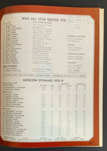 Load image into Gallery viewer, 1979 WHA All Star Hockey Game Program Edmonton USSR Moscow Dynamo Howe Gretzky