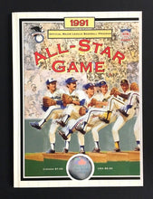 Load image into Gallery viewer, 1991 All Star Game Program MLB Baseball Toronto SkyDome Blue Jays Canada