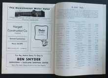 Load image into Gallery viewer, 1965 Stoll Field University Football Program Tennessee Volunteers vs Kentucky