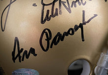 Load image into Gallery viewer, Notre Dame Fighting Irish Autographed Mini Helmet 1966 Championship Signed x4