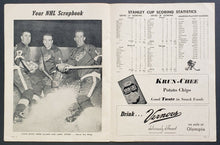 Load image into Gallery viewer, 1964 Olympia Stadium NHL Stanley Cup Finals Game 3 Program Detroit vs Toronto
