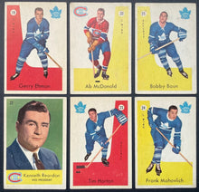 Load image into Gallery viewer, 1959-60 Parkhurst Hockey Cards Full Set NHL Punch Imlach Carl Brewer Vintage HOF