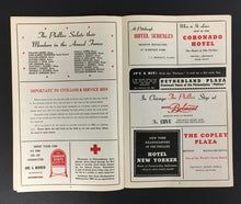 Load image into Gallery viewer, 1943 Philadelphia Phillies v Brooklyn Dodgers Baseball Program Signed Bob Finley