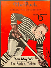 Load image into Gallery viewer, 1935 Chicago Stadium St. Louis Eagles Only Season Hockey Program vs Blackhawks