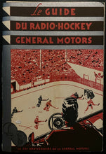 Load image into Gallery viewer, 1933-34 General Motors NHL Hockey Guide Rare Montreal Canadiens Version Vintage
