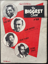 Load image into Gallery viewer, 1952 The Biggest Show Fall Tour Concert Program Headliner Multi Autographed JSA