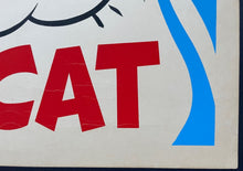 Load image into Gallery viewer, 1950s Looney Tunes Sylvester the Cat 24x24 Screenprint Poster Vintage Cartoons