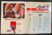 Load image into Gallery viewer, 1974 Maple Leaf Gardens WHA Hockey Program Houston Aeros vs Toronto Toros Howe