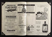 Load image into Gallery viewer, 1937 Chicago Stadium Hockey Program Toronto Maple Leafs v Chicago Blackhawks NHL