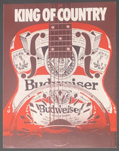 Load image into Gallery viewer, 1989 Carisle Country Campout Concert Program Carl Perkins Signed Auto Cover JSA