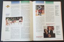 Load image into Gallery viewer, 1991 Labatt Canada Cup Hockey Program Signed Team Canada Player Rick Tocchet