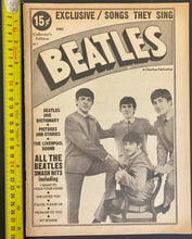 Load image into Gallery viewer, 1964 Vintage The Beatles Very Rare Song Book With Pictures Bios Arrangements