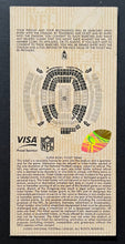 Load image into Gallery viewer, 2005 Super Bowl XXXIX Ticket Tom Brady Plays His 3rd Patriots Beat Eagles NFL