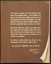 Load image into Gallery viewer, RKO Radio Pictures 1941-1942 Hardcover Book Disney Orson Wells Samuel Goldwin