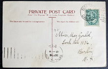 Load image into Gallery viewer, 1906 Vintage Canada Winter Sports Posted Postcard Hockey McGill University
