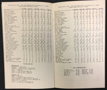Load image into Gallery viewer, 1961 CFL Western Conference Football League Statistics Guide Vintage Rare