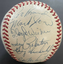 Load image into Gallery viewer, Montreal Expos 1969 Inaugural Season Multi Signed Spalding Baseball 19 Autos MLB