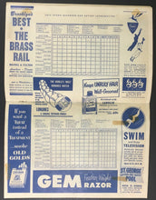 Load image into Gallery viewer, 1951 Mickey Mantle New York Yankees First MLB Game Program + Baseball Ticket