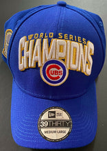 Load image into Gallery viewer, 2016 MLB World Series Baseball Champions Chicago Cubs Full Back Hat Cap New Era