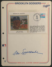 Load image into Gallery viewer, 1988 Don Newcombe Autographed Signed Brooklyn Dodgers 1st Day Cover Envelope MLB