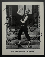 Load image into Gallery viewer, Autographed Signed + Inscription Jon Bowzer Bauman Photo Sha Na Na Music VTG