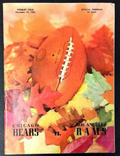 Load image into Gallery viewer, 1955 NFL Football Program Los Angeles Rams vs Chicago Bears Wrigley Field
