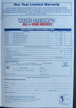 Load image into Gallery viewer, NHL Wayne Gretzky`s All Star Table Top Hockey Game Fold Out Instructions