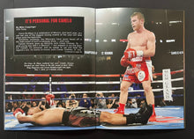 Load image into Gallery viewer, 2017 Canelo vs Chavez Fight Program Boxing Las vegas T-Mobile Arena