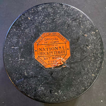 Load image into Gallery viewer, NHL Game Used Puck Art Ross Tyre Buffalo New York 1942-1950 Vintage Blank Back