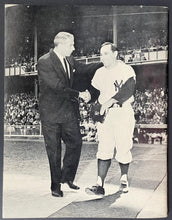 Load image into Gallery viewer, 1964 Joe DiMaggio + Ted Williams Autographed Baseball Magazine Cover VSA COA