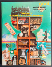 Load image into Gallery viewer, 1977 Boston Garden NHL Playoff Program Game 2 Quarter Finals Bruins vs LA KIngs
