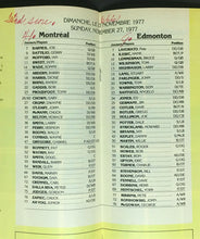 Load image into Gallery viewer, 65th Grey Cup Program 1977 The Ice Bowl Olympic Stadium Alouettes vs Eskimos