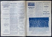 Load image into Gallery viewer, 1940/41 Hamilton Dofascos Toronto Marlboros Program Hamilton Fourm OHA Sr. VTG