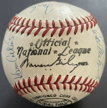 Load image into Gallery viewer, Montreal Expos 1969 Inaugural Season Multi Signed Spalding Baseball 19 Autos MLB