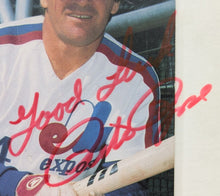 Load image into Gallery viewer, Pete Rose Autographed Plaque Photo Postcard Montreal Expos Reds Signed MLB