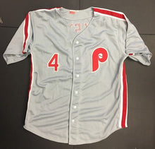 Load image into Gallery viewer, Signed Lenny Dykstra #4 Autographed Philadelphia Phillies XL Baseball Jersey COA
