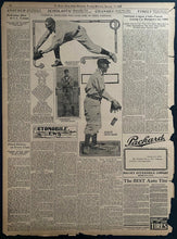 Load image into Gallery viewer, 1909 St. Louis Globe Democrat Newspaper Sports Page James J. Jeffries Pictured
