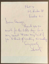 Load image into Gallery viewer, Dusty Springfield Hand Written Signed Letter + Concert Handbill Autographed LOA