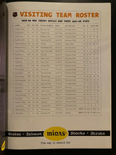 Load image into Gallery viewer, 1999 NHL Hockey Program Maple Leafs Devils Steve Thomas Signed Air Canada Centre