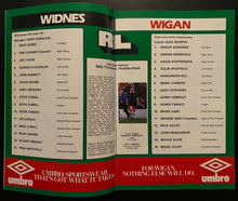 Load image into Gallery viewer, 1984 Rugby League State Express Challenge Cup Final Program Widness Wigan