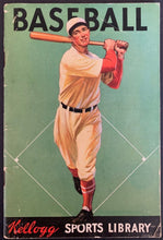 Load image into Gallery viewer, 1934 Baseball How To Booklet Kellogg Sports Library Complete MLB Vintage