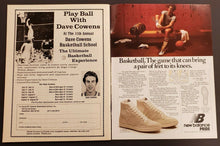 Load image into Gallery viewer, 1983 Boston Garden NBA Program Chicago Bulls vs Celtics + Basketball Ticket Stub
