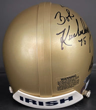 Load image into Gallery viewer, Notre Dame Fighting Irish Autographed Mini Helmet 1966 Championship Signed x4