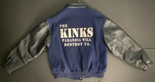 Load image into Gallery viewer, The Kinks Mens Melton Vintage Large Wool Leather Jacket Music Band