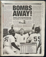 Load image into Gallery viewer, 2004 Derek Jeter Autographed New York Post Newspaper Cover Signed MLB VSA COA