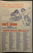 Load image into Gallery viewer, 1978 MiLB AAA Baseball Scorecard Foldout Syracuse Chiefs Toronto Blue Jays