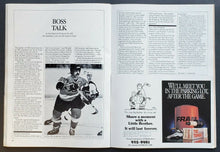 Load image into Gallery viewer, 1984 Maple Leaf Gardens NHL Program Toronto vs Chicago Blackhawks Tony Esposito