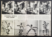 Load image into Gallery viewer, April 1955 Sports Illustrated NY Giants Mays Durocher 8 Topps Cards Spahn Banks